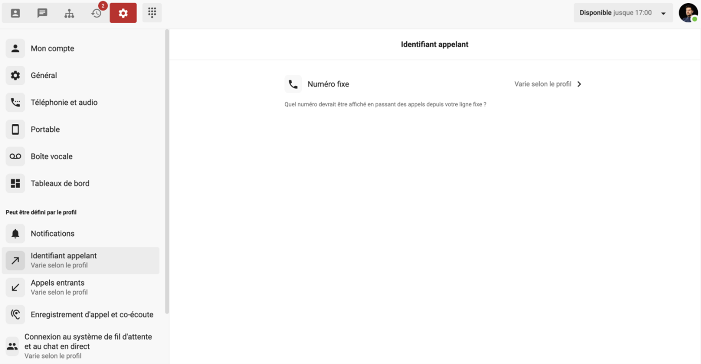 2 Coms Pro  comment modifier le numéro affiché lors d’un appel.png