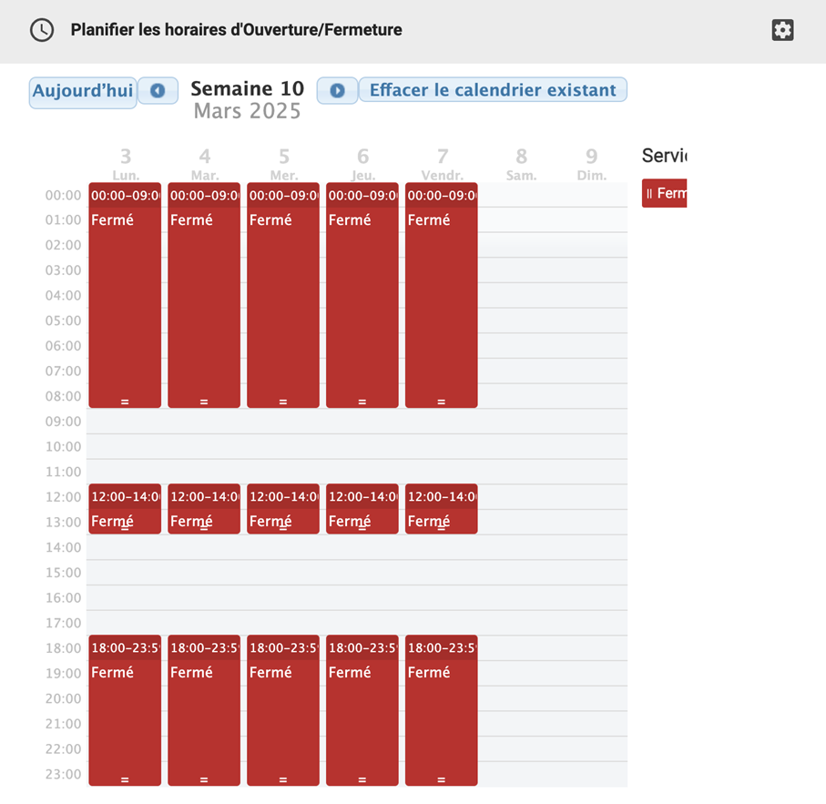 3 Modifier les horaires d’ouverture ou de fermeture de votre entreprise sur Coms Pro.png