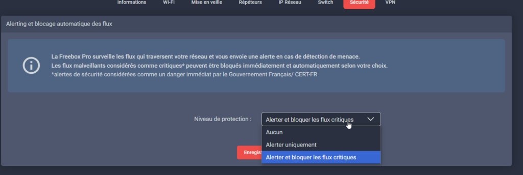 Comment bloquer des flux malveillants détectés par la Freebox Pro 3.webp